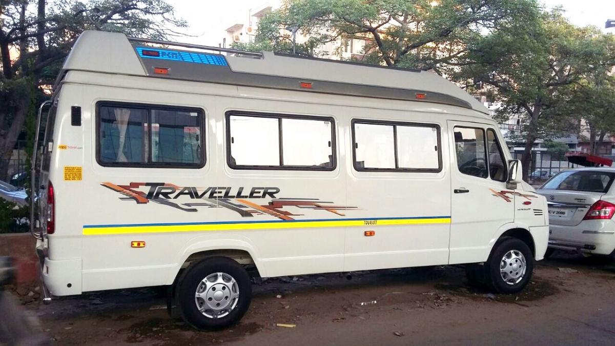 tempo traveller 12 seater on road price in chennai